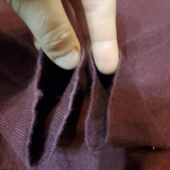 Balibaris "Sailor Marine Sweater". Burgundy. 100% merino wool. Men S. - Picture 6 of 12